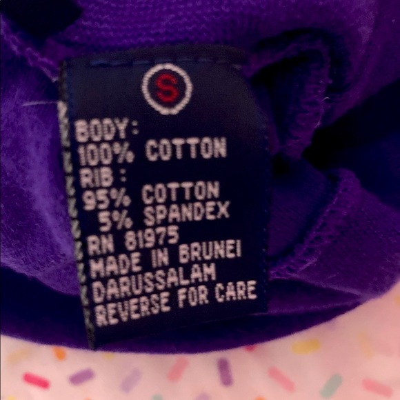 *SOLD* Comfy Purple Turtleneck - Picture 2 of 2